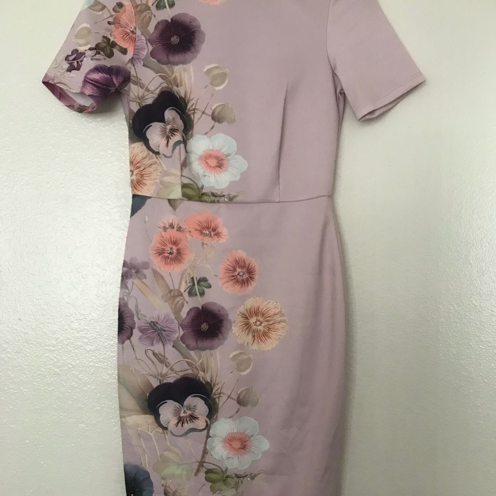 Floral print ASOS midi dress